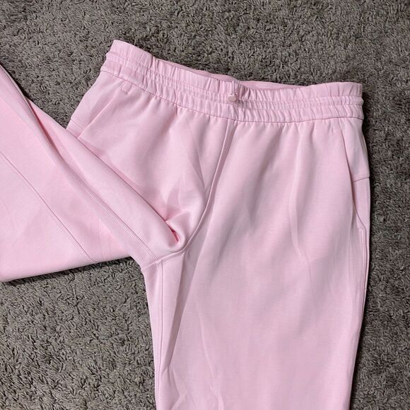 Lululemon Size 6 Softstreme Pant High Rise 31" Black Strawberry Milkshake Pink - Picture 7 of 8